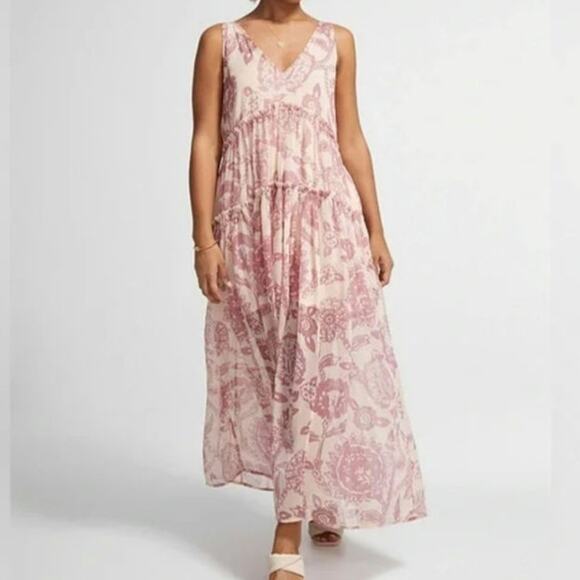Free People Juliana Chiffon Dress - Picture 1 of 6